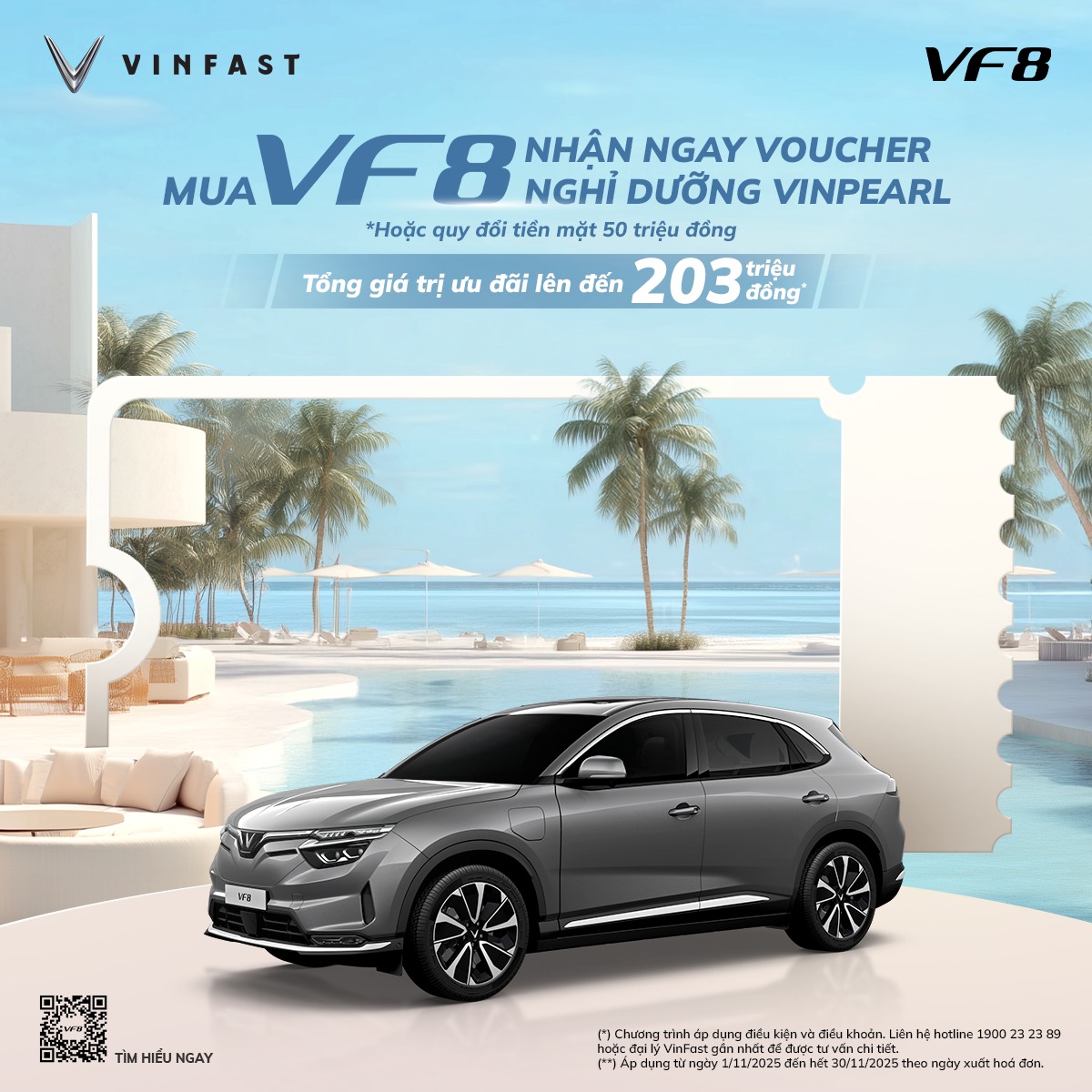 🌟 CHÀO ĐÓN THÁNG 12 – SỞ HỮU VINFAST VF 8, NHẬN NGAY ƯU ĐÃI 5 SAO! 🌟