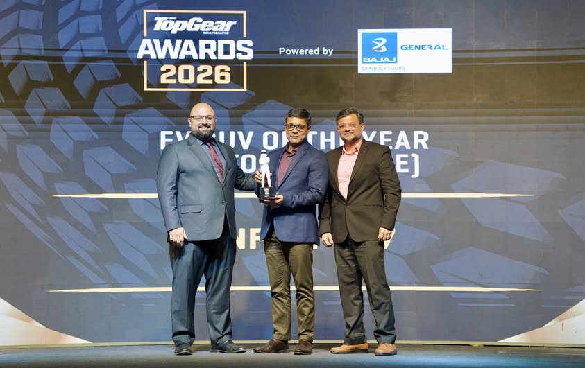 VinFast VF 7 nhận giải “SUV Điện Của Năm” tại BBC TopGear India Awards 2026
