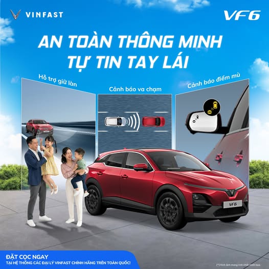 🚗 AN TOÀN THÔNG MINH – TỰ TIN TAY LÁI với VinFast VF 6
