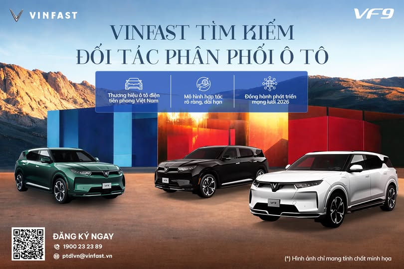 🚀 VINFAST TÌM KIẾM ĐỐI TÁC PHÂN PHỐI Ô TÔ 2026