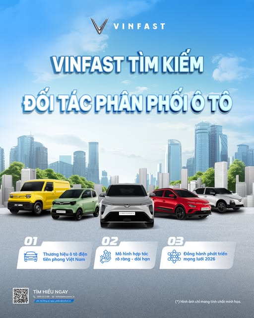 CƠ HỘI ĐỒNG HÀNH CÙNG THƯƠNG HIỆU Ô TÔ SỐ 1 VIỆT NAM 🚗⚡