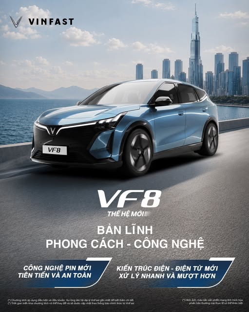⏳ THỜI ĐIỂM VÀNG SỞ HỮU VF 8 THẾ HỆ MỚI