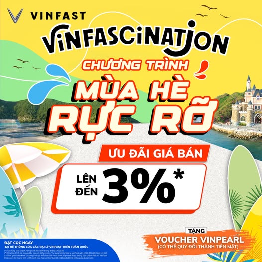 ☀️ CHƯƠNG TRÌNH MÙA HÈ RỰC RỠ VINFASCINATION CHÍNH THỨC KHỞI ĐỘNG ☀️