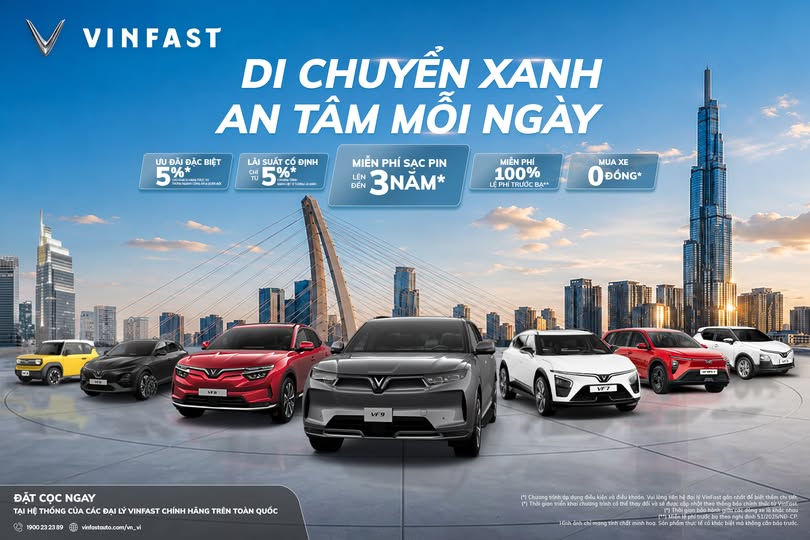🌱 DI CHUYỂN XANH – AN TÂM MỖI NGÀY