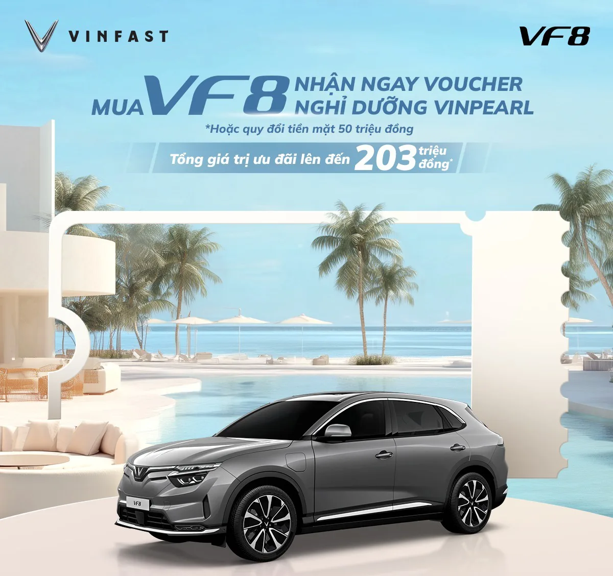 CHÀO ĐÓN THÁNG 11 - SẮM VF 8 NHẬN LOẠT ƯU ĐÃI 5 SAO